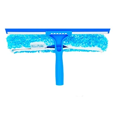 Image of IGADPole 14&quot;(35cm) Window Cleaning Squeegee (Combo 2 in 1 Squeegee)