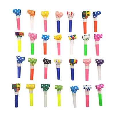 Image of JZK 20 party blowouts blowers noise maker kids bag fillers children favours for wedding birthday baby shower hen night graduation Christmas Halloween