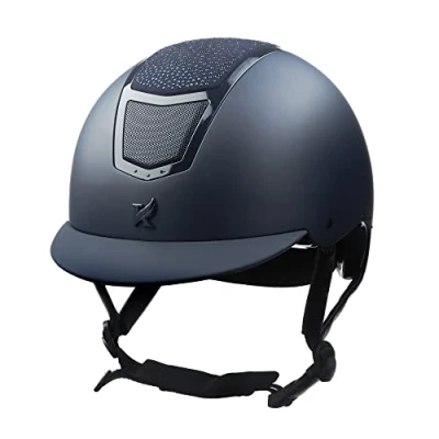 Image of Shires Karben Stella Riding Hat Navy Blue 53 55cm