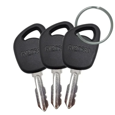 Image of GY20680 GX24332 lgnition Key Replacement for John Deere D100 D105 D110 D120 D130 D140 D150 D155 D160 D170 Lawn Tractors (Pack of 3)