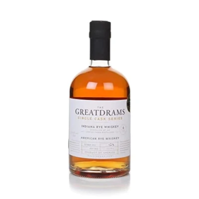Image of Greatdrams Indiana Rye 4 Year Old Single Cask, Whisky, 50.2 Percent Abv, 500Ml