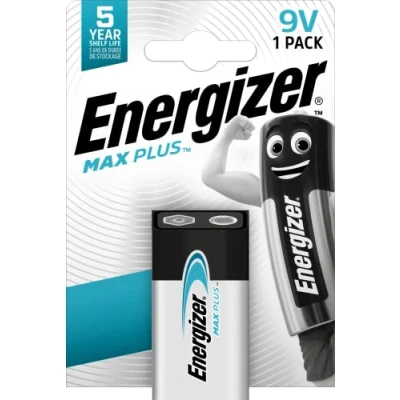 Image of Energizer Max Plus Alkaline 9V Battery