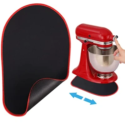 Image of Mixer Sliding Mat for KitchenAid Stand Mixer, Gdrtwwh Mover Kitchen Appliance Mats Compatible with 4.5 5 Qt Tilt Head Artisan