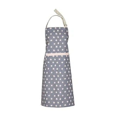 Image of Dexam Organic Star Adult Apron, Blue