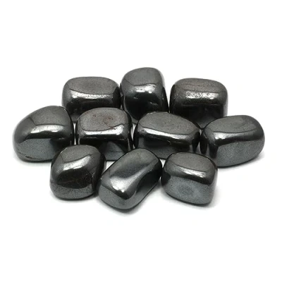 Image of CrystalAge Hematite Tumble Stone (20 25mm) Pack of 10