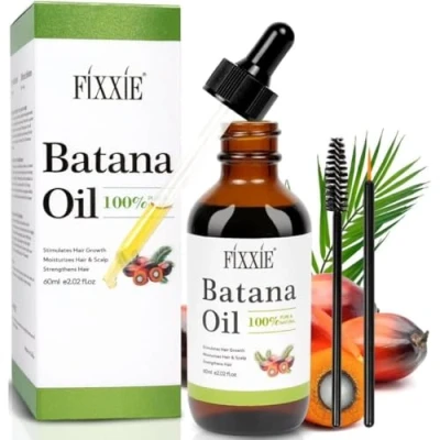 Image of Batana Oil for Hair Growth 60ml, 100% Pure &amp; Natural Oil, Prevent Loss, from Honduras, Men Women Thicker Stronger