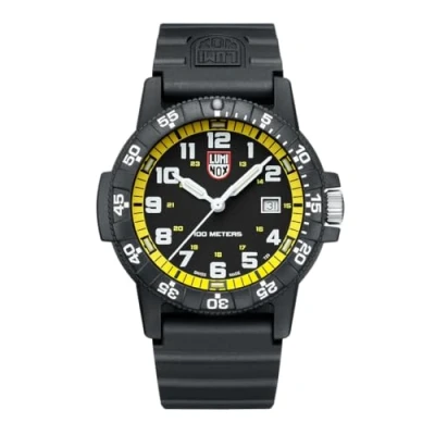 Image of Luminox Men Analog Swiss Quartz Watch with Plastic Strap XS.0325