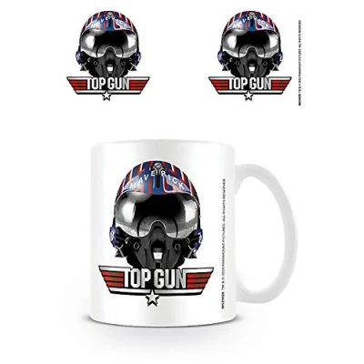 Image of Top Gun Maverick Helmet Ceramic 315ml Mug Gift Idea