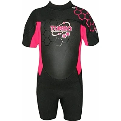 Image of TWF Kid&#039;s Turbo Shortie Wetsuit, Pink, Size K08 1511 05