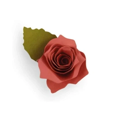 Image of Sizzix Bigz Die 3 D Rose by Samantha Barnett, Steel/Wood/Plastic, Multicolour, 17.3 x 14 1.9 cm