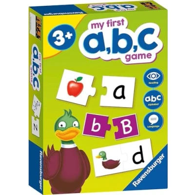 Image of Ravensburger My First ABC Educational Games for Kids Age 4 Years Up Ideal Early Learning, Alphabet, Reading and Spelling