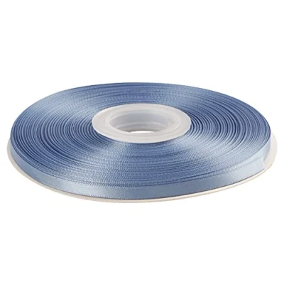 Image of AVANAVA 6mm Wide Double Face Satin Ribbon 45 Meters (332 French Blue)