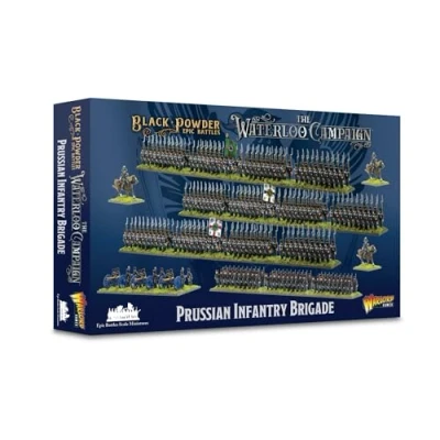 Image of Warlord Games, Black Powder Epic Battles Waterloo: Prussian Infantry Brigade