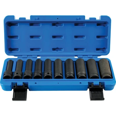 Image of Laser 7041 Deep Impact Socket Set 1/2&quot;D 10pc