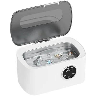 Image of Ultrasonic Cleaner Machine 600ml Jewellery Bath Jewelry Professional Sonic