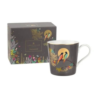 Image of Sara Miller Chelsea Collection Dark Grey Mug