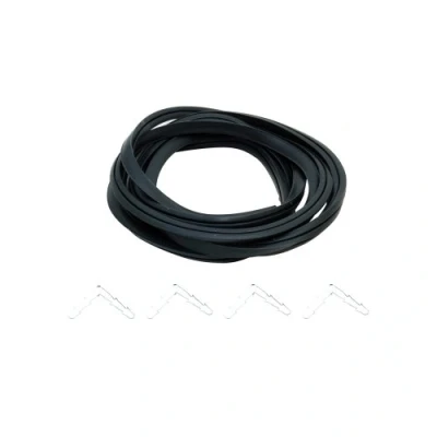 Image of Universal 4 Sided Oven Cooker Rubber Door Seal and Clip