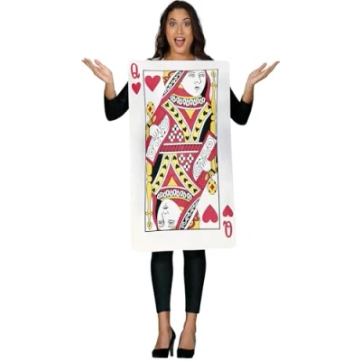 Image of FIESTAS GUIRCA Queen of Cards Fancy Dress Costume Women Size 14 16