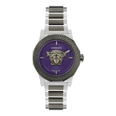 Image of Versace Medusa Deco WoMens Multicolour Watch VE7B00523 Stainless Steel (archived) One Size