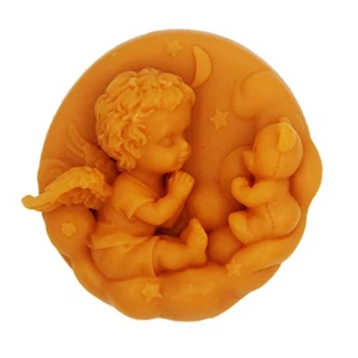 Image of LC Angel Baby Silicone Moulds Handmade Soap Molds Mould DIY Mold Cake