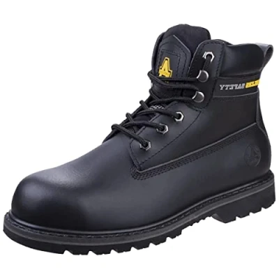 Image of Amblers Safety Unisex Goodyear Welted Boot Size 5 UK Black