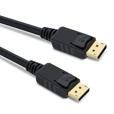 Image of PremiumCord 8K DisplayPort 1.4 Cable M/M 1 m, to DisplayPort, 32.4 Gbps, Video 8K@30Hz, 5K@60Hz, 4K@120Hz 2160p, HDCP 2.2, Gold Plated Connectors, Black