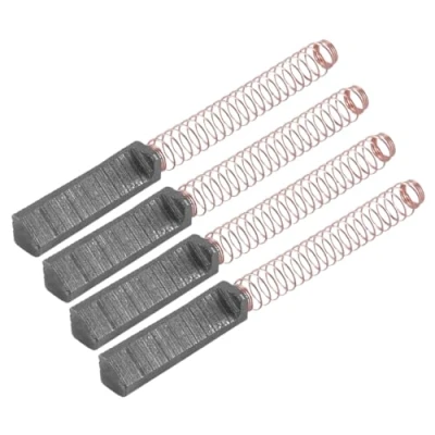 Image of 4X Carbon Motor Brushes for KitchenAid Mixers W10380496 AP5178083 9706416 KSM90 Artisan 4.5Qt 5Qt etc.