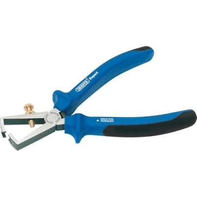 Image of Draper Heavy Duty Soft Grip Wire Stripping Pliers, 150mm