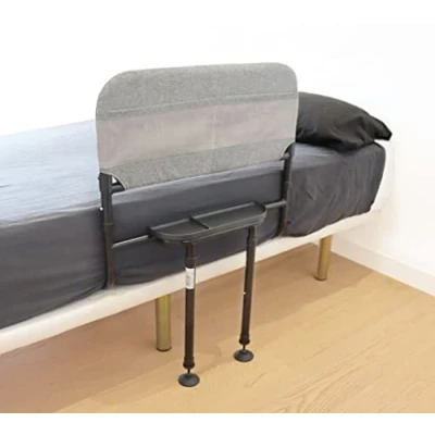 Image of KMINA Heavy Duty Bed Rail for Elderly (up to 320lb), Adult Guard Rail, Safety Seniors, Adjustable Rails Adults, Assist Aid Getting Out of