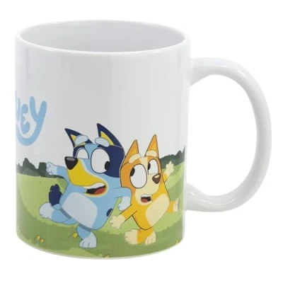 Image of Stor Bluey 11oz Ceramic Mug in Gift Box, Multicoloured, Estándar, Casual