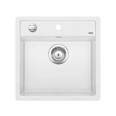 Image of BLANCO 518524 Dalago Kitchen Sink, White, 50 cm Unterschrank