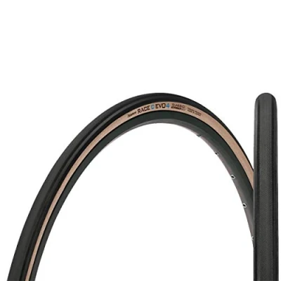 Image of Panaracer Race C Evo 4 Folding Road Tyre : Black/Amber, 700 x 28c