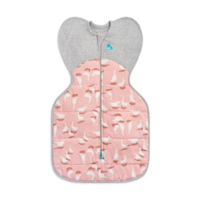 Image of Love To Dream Swaddle UP, Baby Sleeping Bag, Self Soothing Swaddles for Newborns, Get Longer Sleep, Snug Fit Helps Calm Startle Reflex, New Born Essentials Baby, Warm 16 20C, 6 8.5kg, Pink
