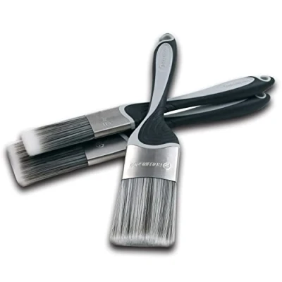 Image of ROLLINGDOG Gloss Paint Brushes Cutting in Brush for Painting,window frame,Trim,Corner,Skirting boards,Edging Painting Decorating 1.5&quot;,2&quot;,2.5&quot;(3PC Set)