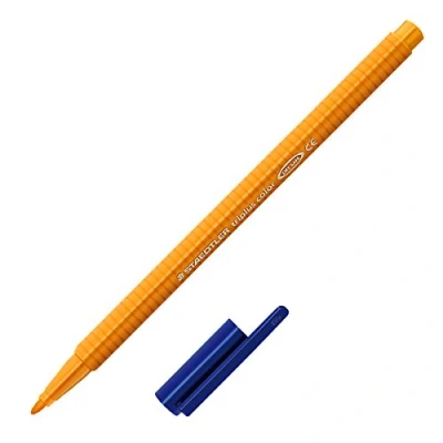 Image of STAEDTLER Triplus Colour Fibre Tip Pens Triangular Gold Docker