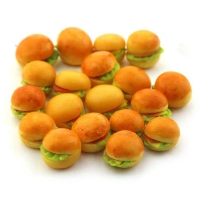 Image of MyTinyWorld 6 x Dolls House Miniature Filled Golden Rolls