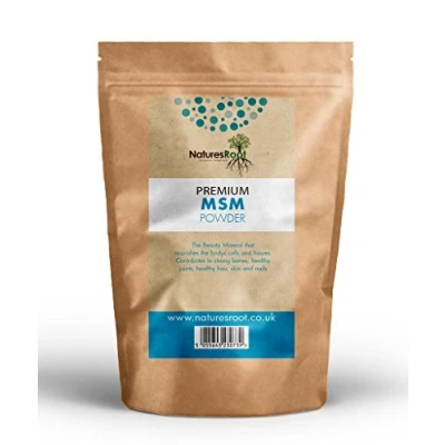 Image of MSM Crystal Powder 500g Pure Vegan Methylsulfonylmethane 99.9% Highly Dosed Sulpher