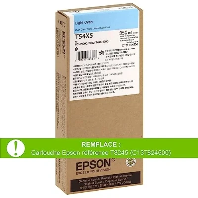 Image of *Epson T54X500 Hdx HD Light Cyan Ink 350ML