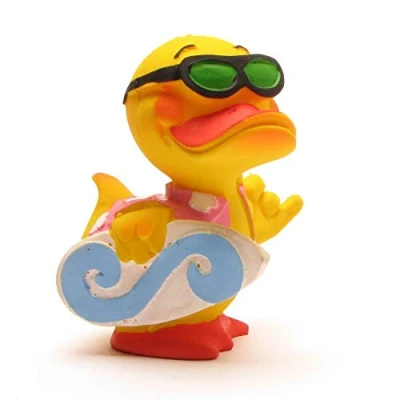 Image of DUCKSHOP Rubber Duck Surfer Bathduck L: 7 cm