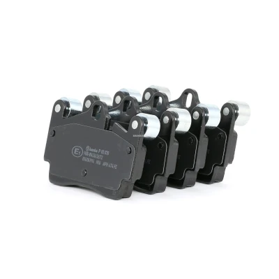 Image of JZW698451S Brake pad set BREMBO P 85 070 prepared for wear indicator with counterweights, without accessories VOLKSWAGEN: Touareg I, PORSCHE: Cayenne
