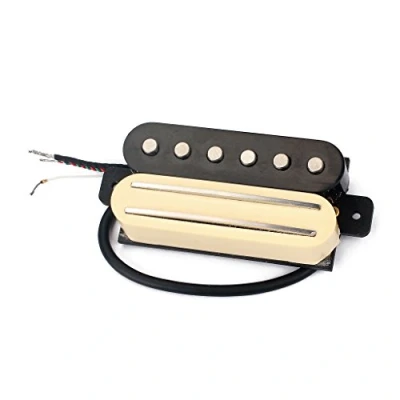 Image of Alnicov 1Pcs Alnico Magnet Dual Rail Humbucker Pickup for 6 String Electric Guitar