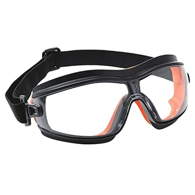Image of Portwest Slim Safety Goggle, Size: One Size, Colour: Clear, PW26CLR