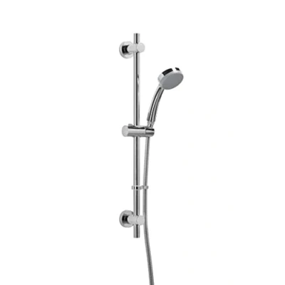 Image of Presion Pressure Boost 1 Function Shower Set Chrome Includes Hose, Riser Rail and handset