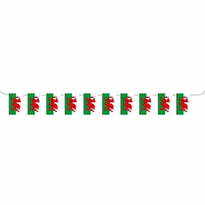 Image of Amscan 9913924 Wales Flag Bunting