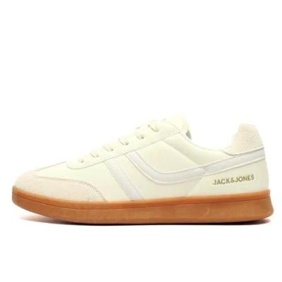Image of Jack &amp; Jones Jfwzola Trainers, Men&#039;s, Size: 9, Marshmallow High quality imitation leather
