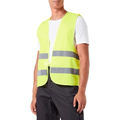 Image of Inconnu Yellow Reflective Safety Vest This EN 471 T/XL Single