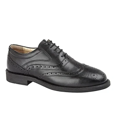 Image of Grafters Wexington Leather Mens Black Size UK 10