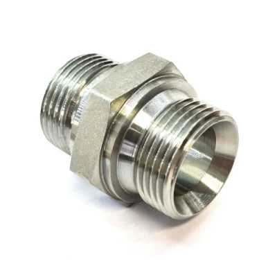 Image of Hydraulic Male/Male Equal Adaptor 6 Sizes 1/8&quot; BSP to 1&quot; ((6) BSP)
