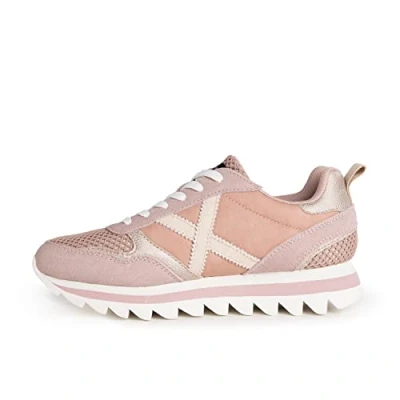 Image of Munich Men&#039;s Dynamo Sneaker, Pink 042, 3.5 UK