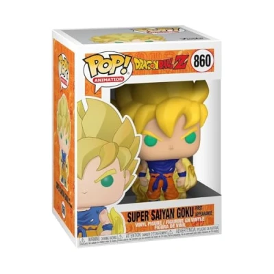 Image of Funko POP! Animation: Dragon Ball Z S8 Super Saiyan Goku (First Appearance) Dragonball SS Collectable Vinyl Figure Gift Idea Official Merchandise Toys for Kids &amp; Adults Anime Fans